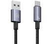 Kabel USAMS USB do USB-C 3A 1,2m Fast Charging Stalowy