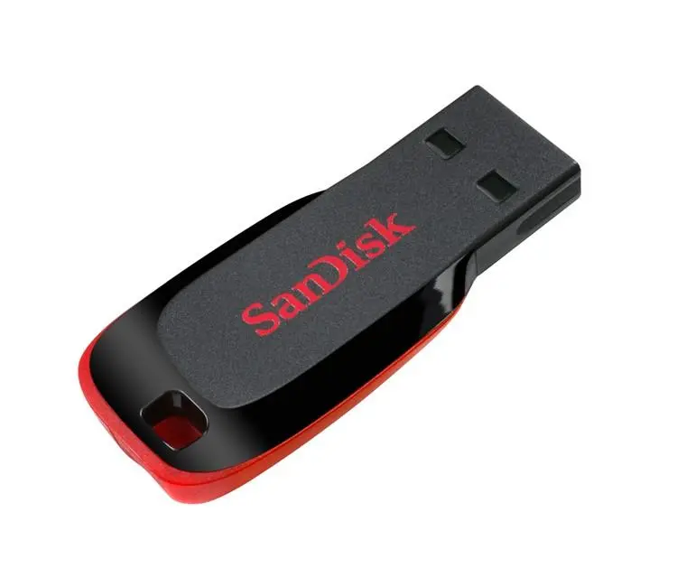 PenDrive SANDISK Cruzer Blade 128GB USB 2.0 Czarno-czerwony