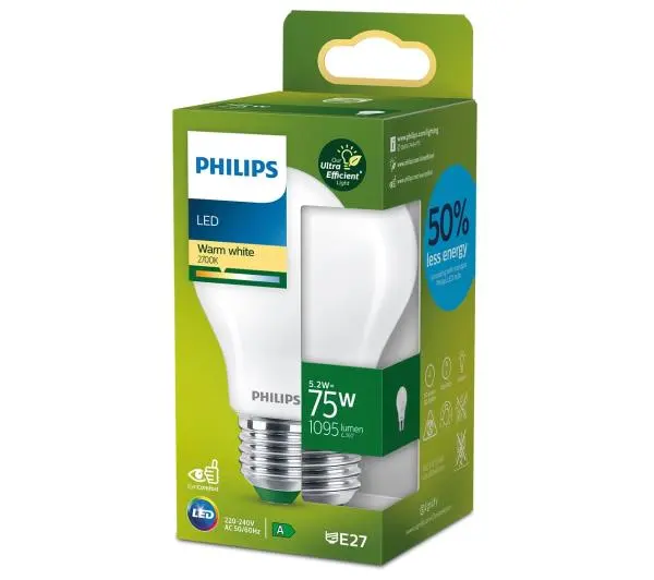 Philips 5,2W (75W) E27