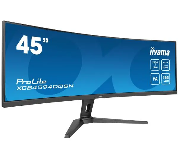 iiyama ProLite XCB4594DQSN-B1  44,5" 5K VA 165Hz 0,8ms Zakrzywiony - Kup na Raty - RRSO 0%