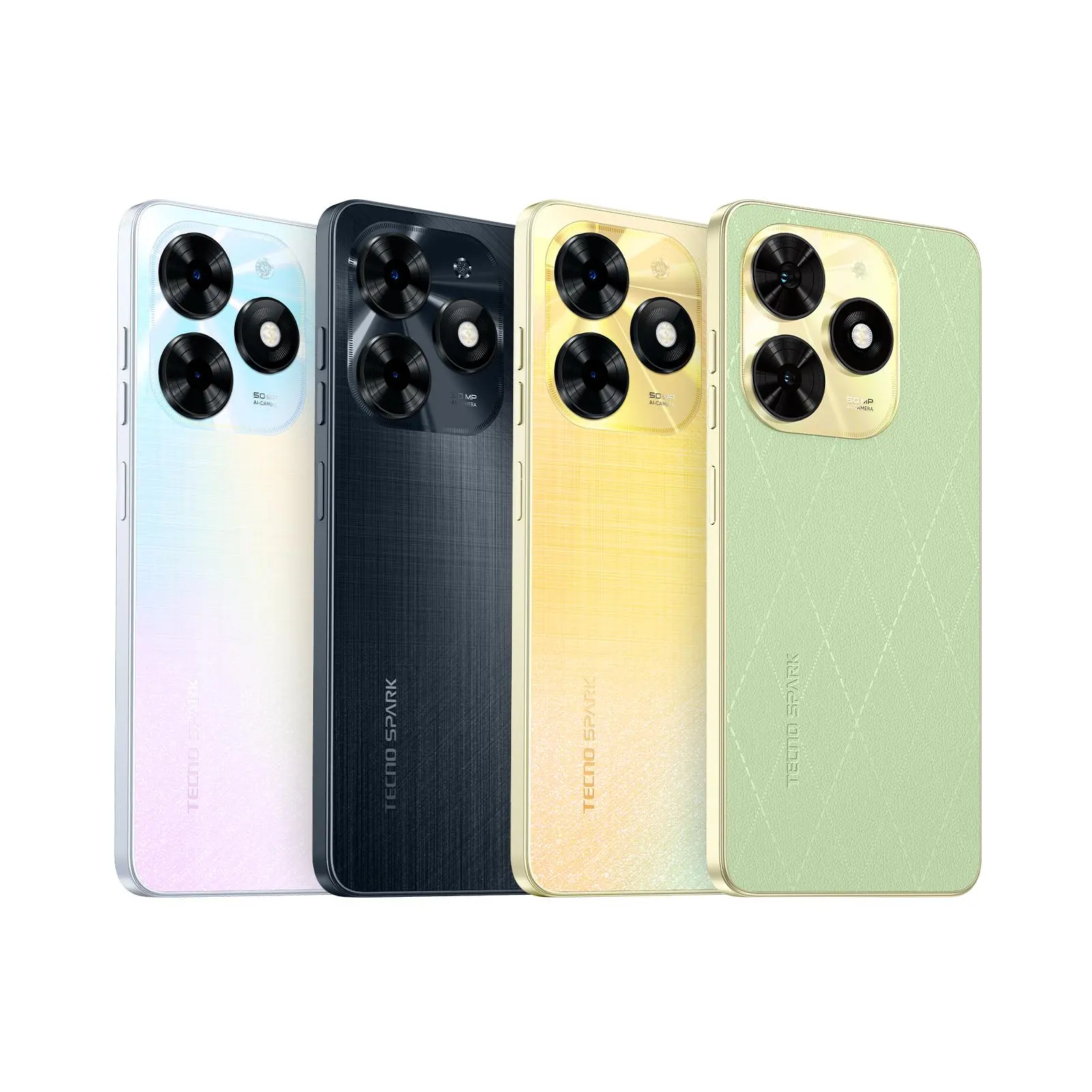 Smartfon Tecno SPARK 20C 4/128GB 6,56" 90Hz 50Mpix Czarny