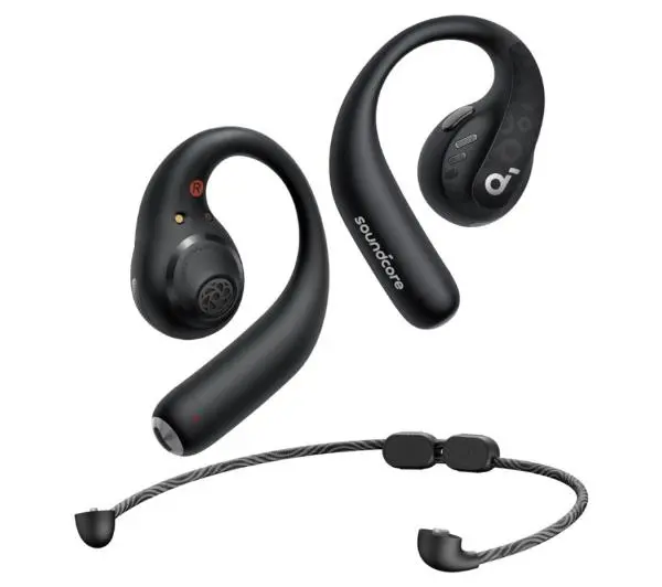 Soundcore Aerofit Pro Przewodnictwo powietrzne Bluetooth 5.3 Czarny - ⚡ EURO HIT CENOWY! ⚡ - Kup na Raty - RRSO 0%