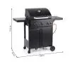Grill gazowy Landmann Rookie 3.1 Cook 13714