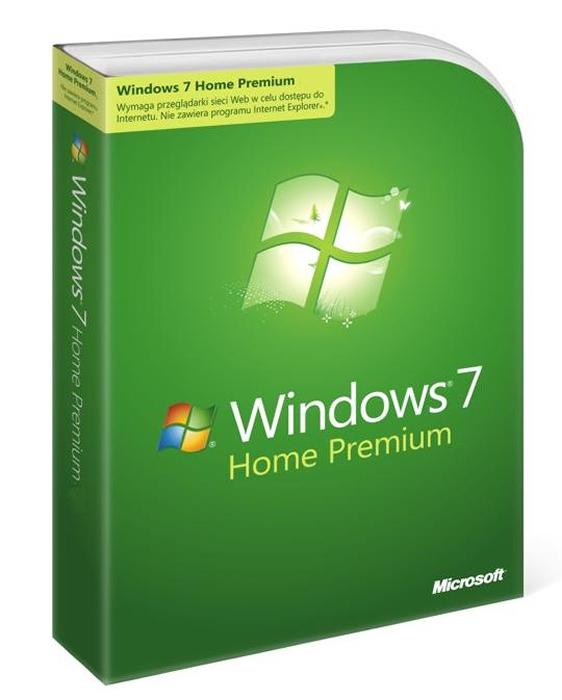 Microsoft Windows 7 Home Premium 32 bit/64 bit BOX PL