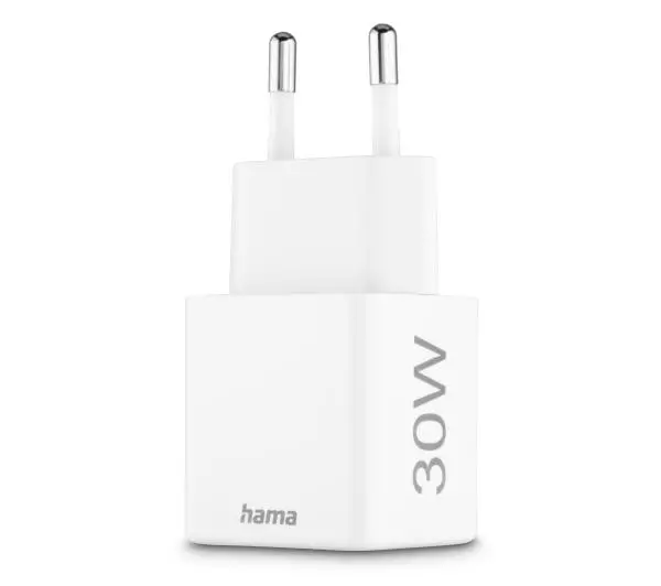 Hama mini 30W PD/QC Biały - ⚡ EURO HIT CENOWY! ⚡