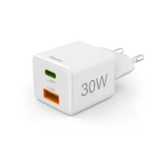 Hama mini 30W PD/QC Biały - ⚡ EURO HIT CENOWY! ⚡
