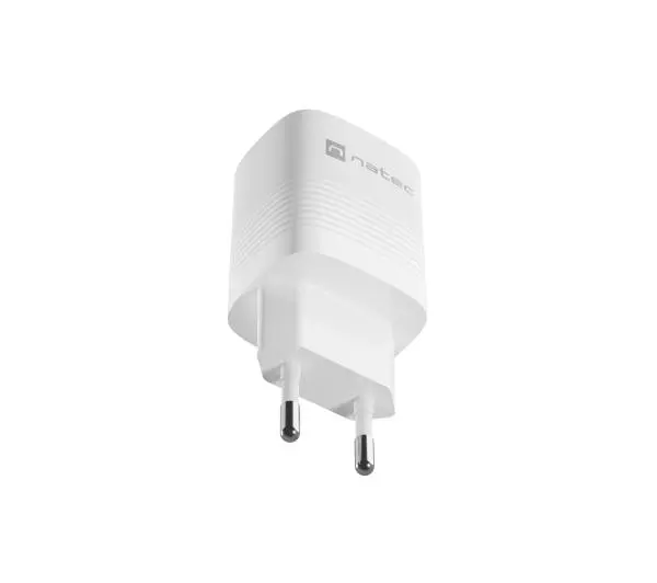 Natec Ribera GaN 1xUSB-A+1xUSB-C 30W Biały