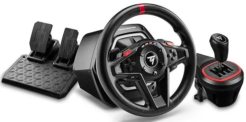 Kierownica Thrustmaster T128 Shifter Pack z pedałami do Xbox Series X/S, Xbox One, PC Force Feedback