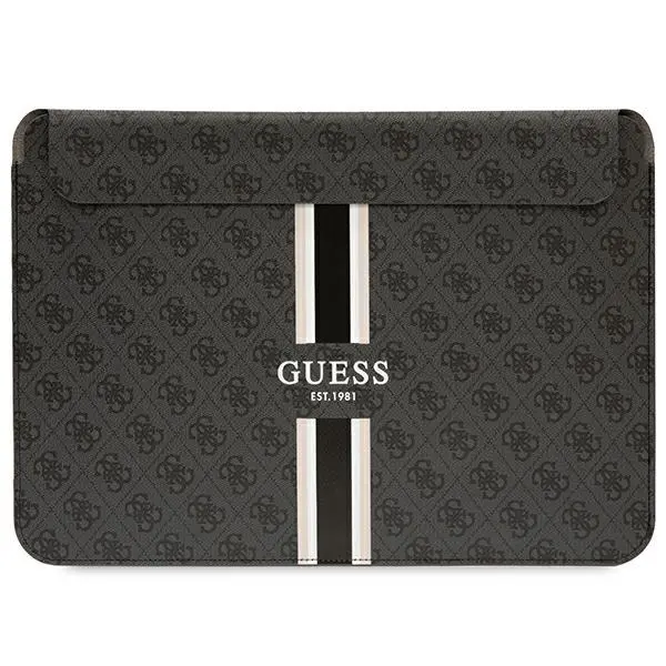 Etui na laptop Guess 4G Printed Stripes GUCS14P4RPSK 14" Czarny