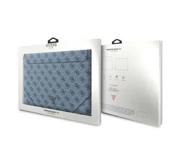 Guess 4G Uptown Triangle logo GUCS16P4TB 16" Niebieski