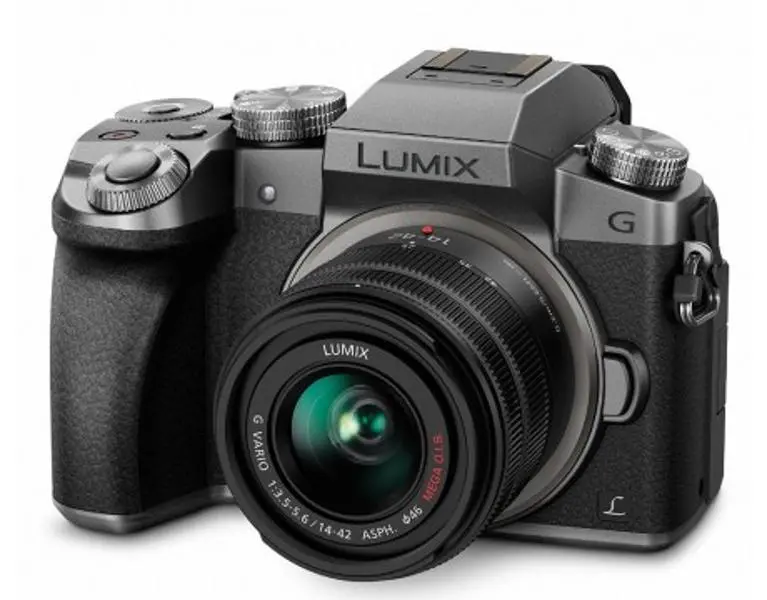 Aparat Panasonic Lumix DMC-G7 14-42 Tytanowy + dodatkowy akumulator