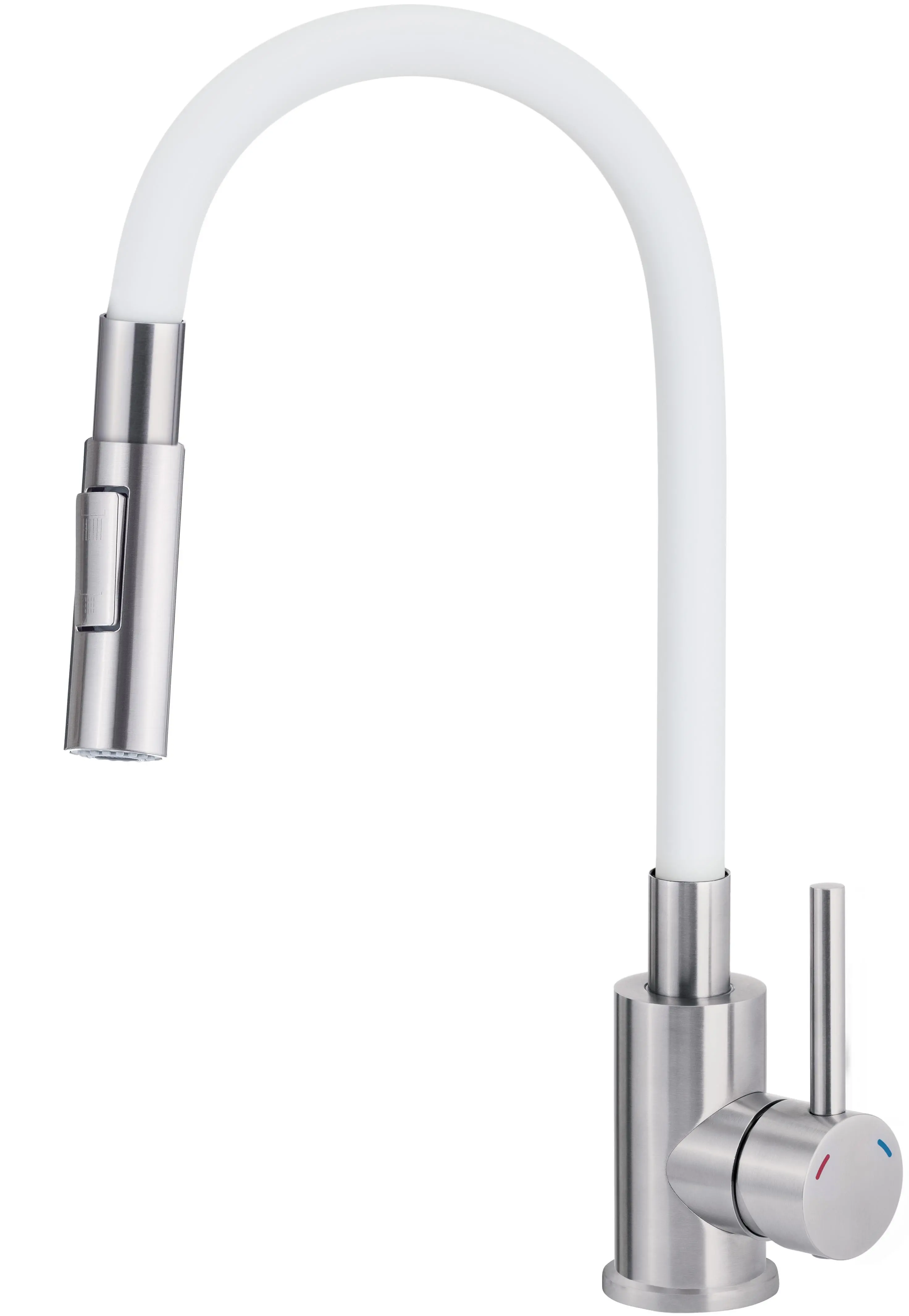 Bateria Deante Luno BOC_W740 Biały Stal szlachetna