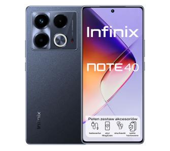 Smartfon Infinix Note 40 8/256GB 6,78" 120Hz 108Mpix Obsidian Black