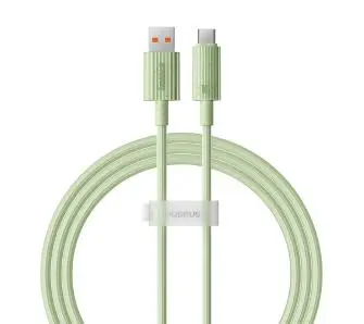 Kabel Baseus USB do USB-C Habitat Series 100W 1m Zielony