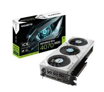 Karta graficzna Gigabyte GeForce RTX 4070 Super EAGLE OC ICE 12GB GDDR6X 192bit DLSS 3