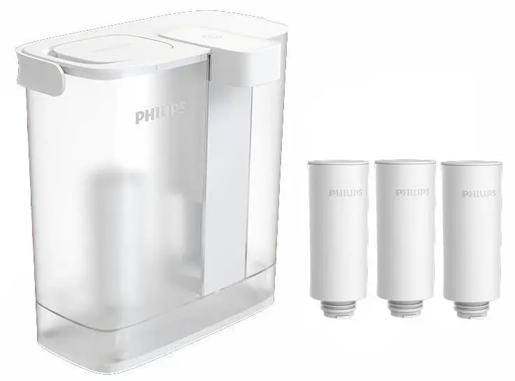 Dzbanek filtrujący Philips AWP2980WHS3/10 3l 3 wkłady do twardej wody
