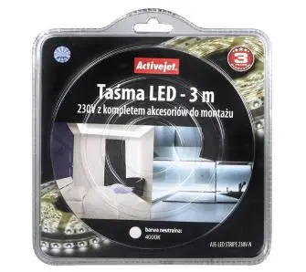 Taśma LED ActiveJet AJE-LED STRIPE 3m