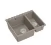 Zlewozmywak Quadron LOGAN 150 HCQL5646U4-BS_U Granitowy Soft taupe/Stal szlachetna