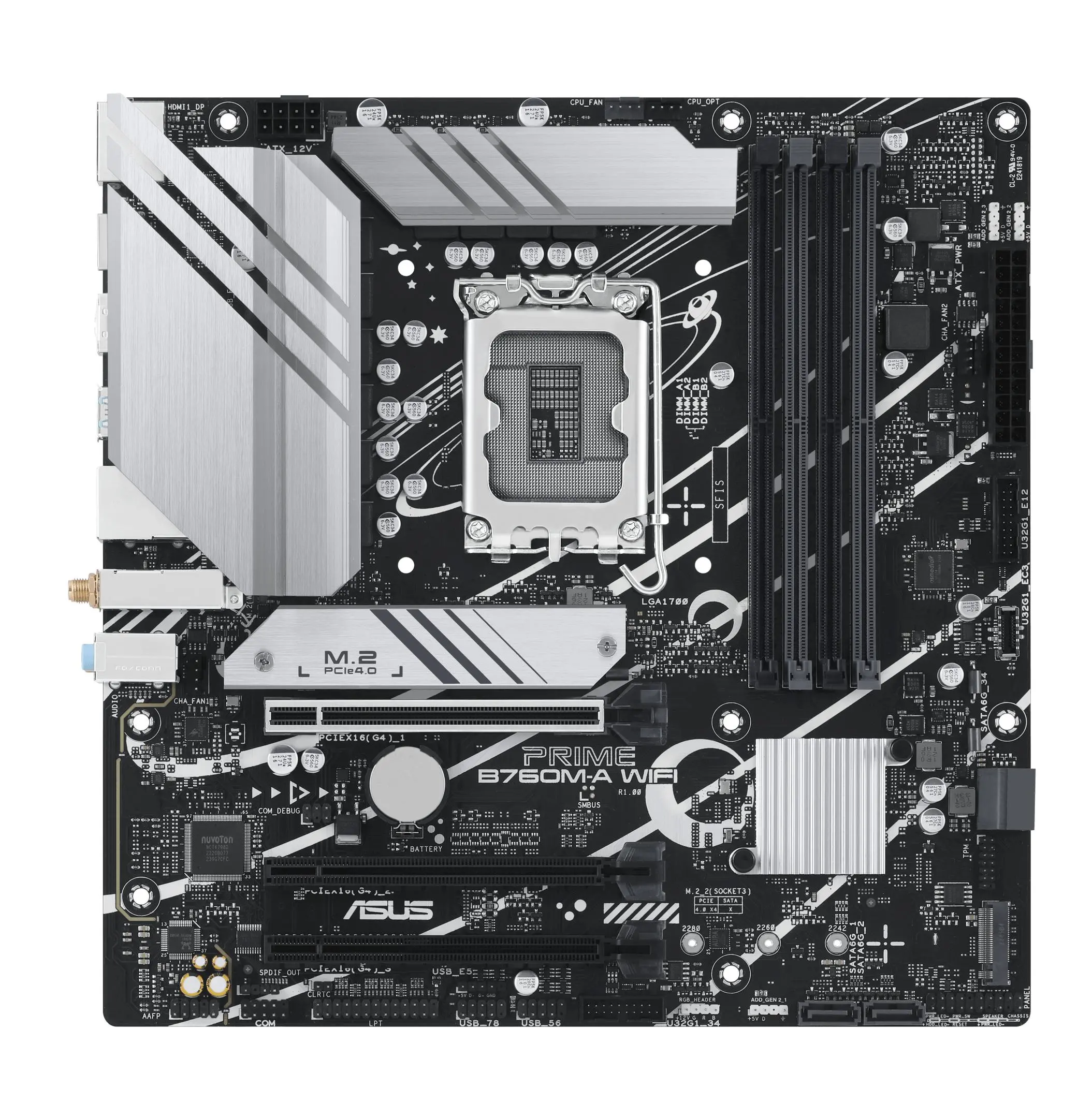 фото Материнская плата Asus Prime B760M-A WIFI 1
