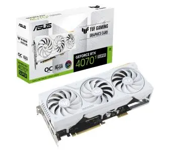 Karta graficzna ASUS TUF Gaming GeForce RTX 4070 Ti Super BTF White OC Edition 16GB GDDR6X 256bit DLSS 3