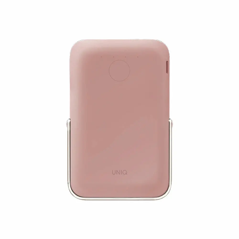 Powerbank UNIQ Hoveo 5000mAh Magnetic 20W Różowy