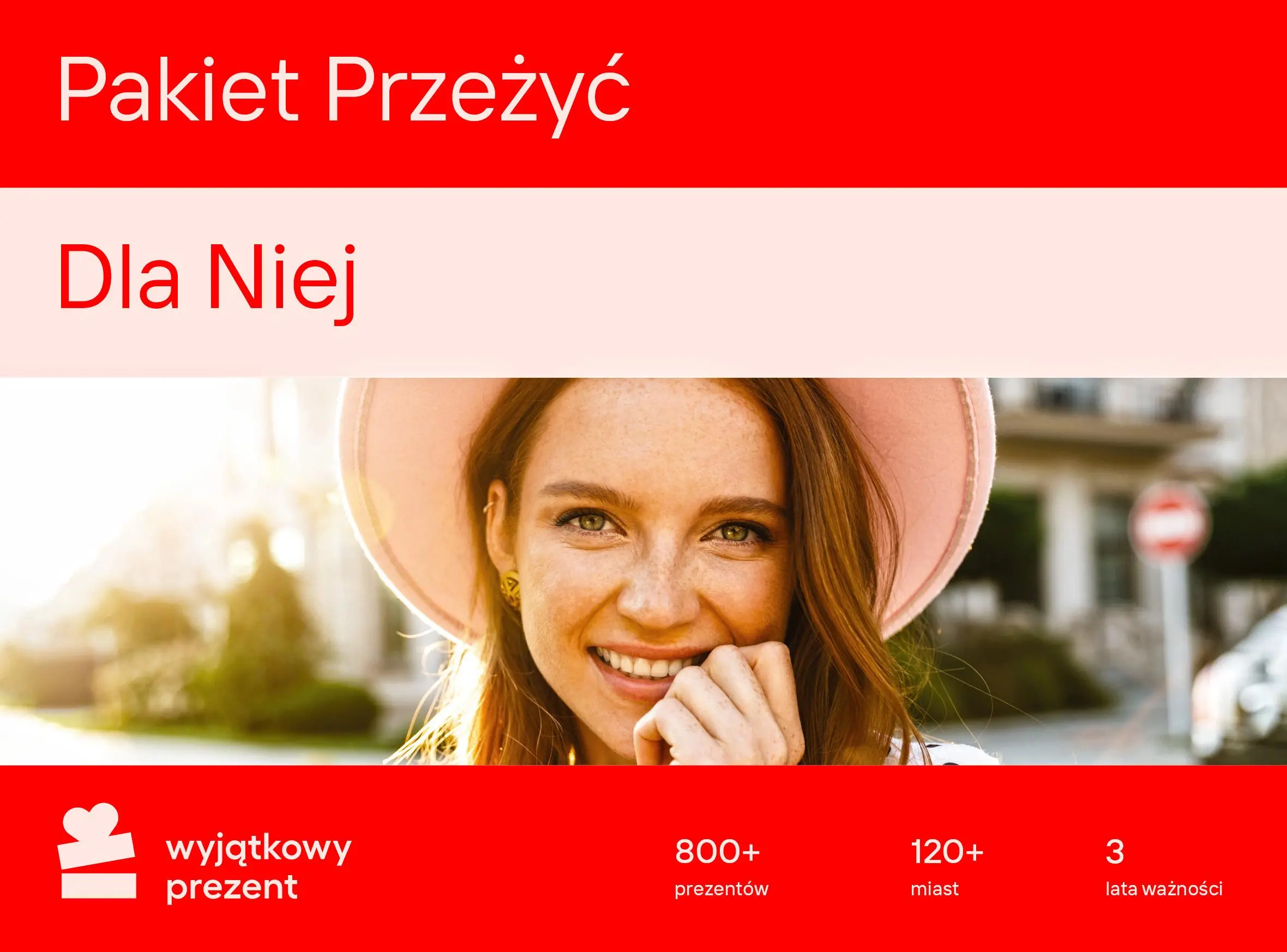 Karta Podarunkowa Pakiet Przeżyć Dla Niej [Bon Agencyjny]