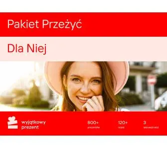 Karta Podarunkowa Pakiet Przeżyć Dla Niej [Bon Agencyjny]