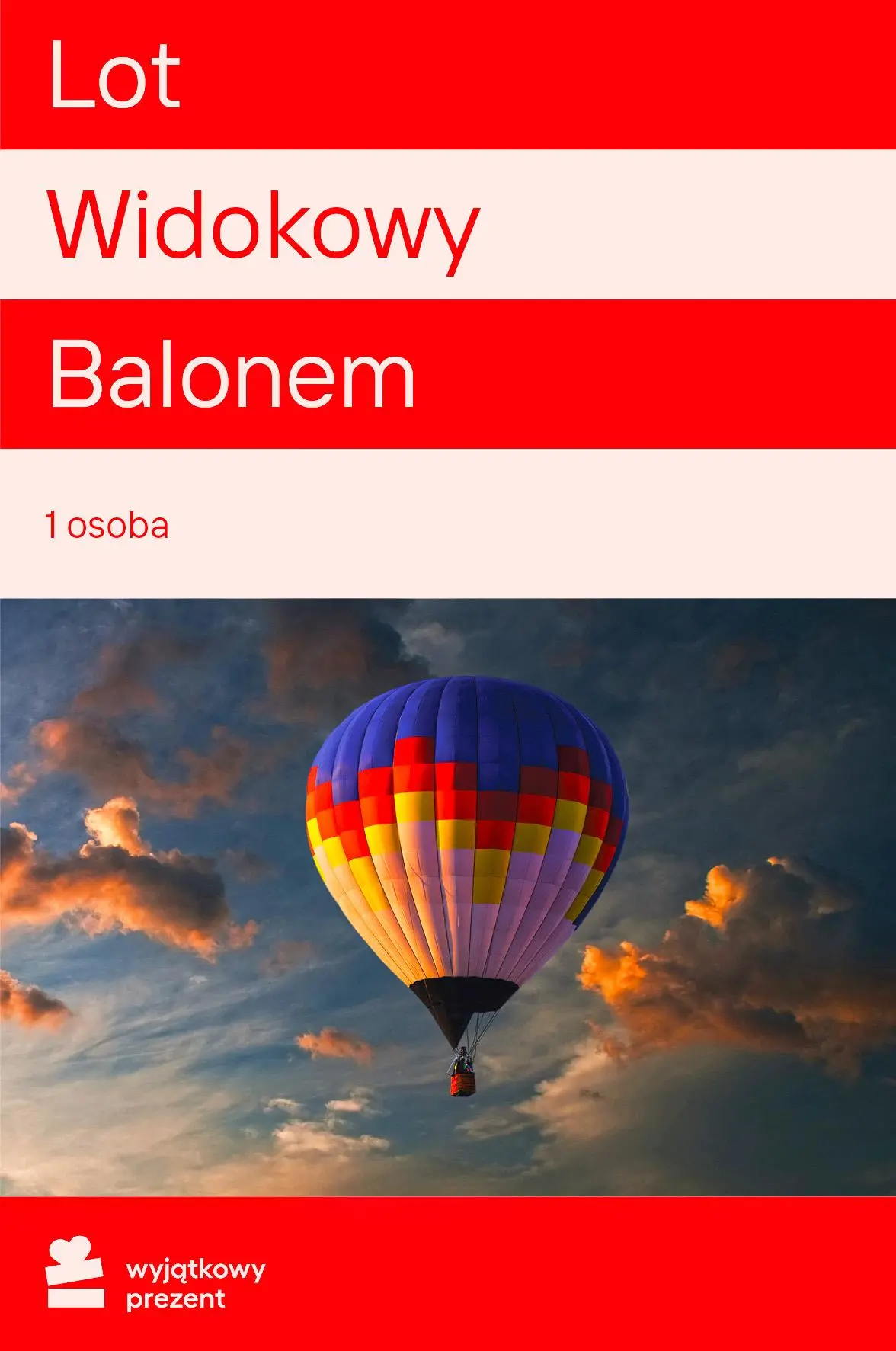 Karta Podarunkowa Lot Widokowy Balonem Obecnie dostępne tylko w sklepach stacjonarnych RTV EURO AGD