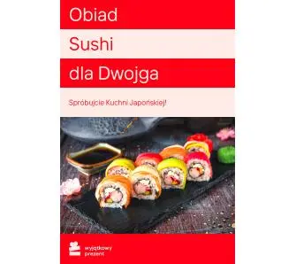 Karta Podarunkowa Obiad Sushi dla Dwojga [Bon Agencyjny]