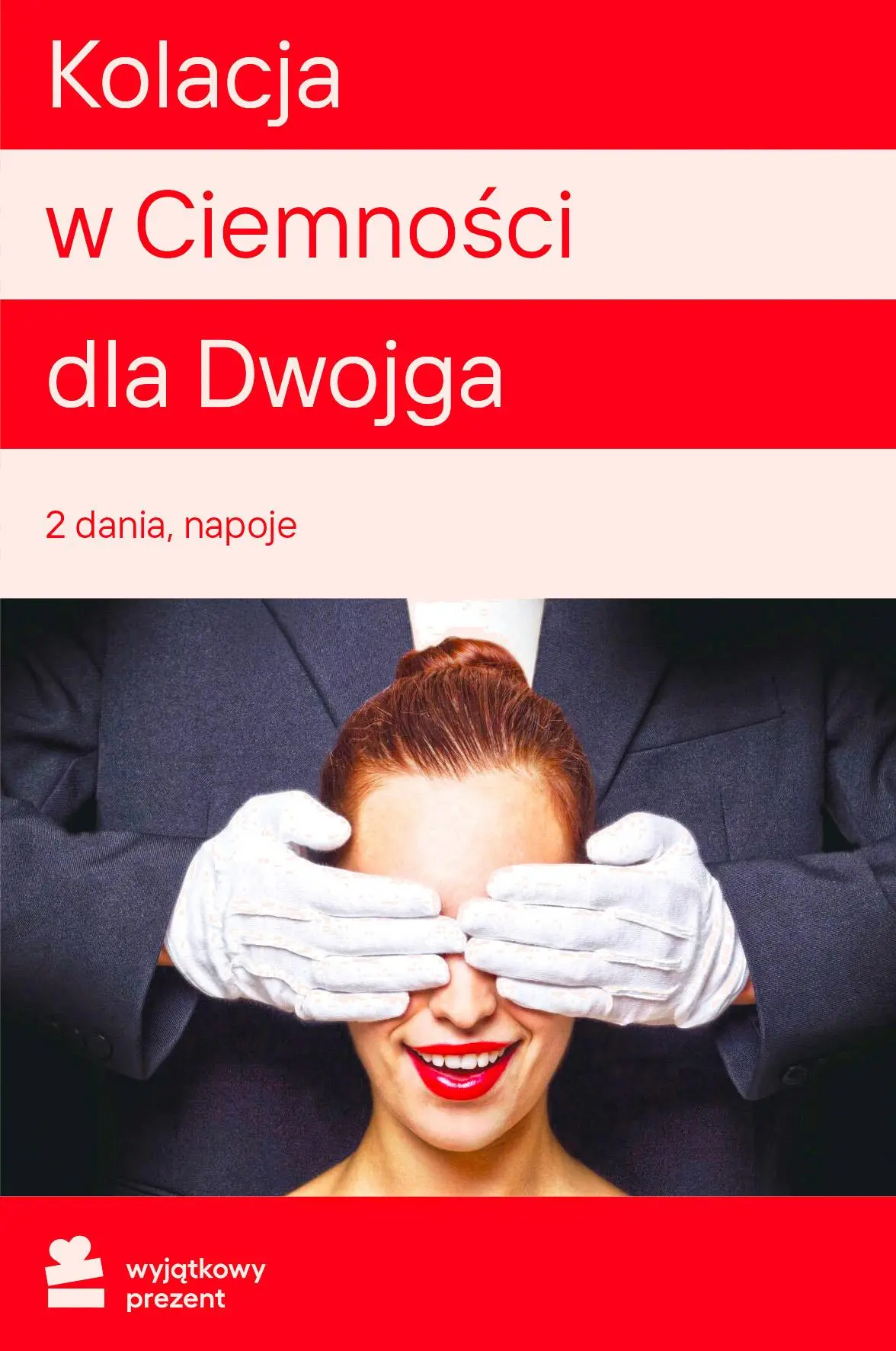 Karta Podarunkowa Kolacja w Ciemności Dla Dwojga Obecnie dostępne tylko w sklepach stacjonarnych RTV EURO AGD
