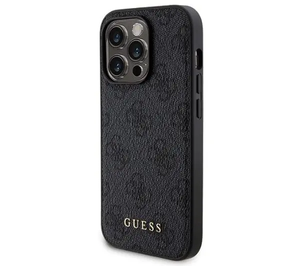 Guess Zestaw do iPhone 15 Pro + Powerbank 5000mAh MagSafe 4G Metal Logo Czarny
