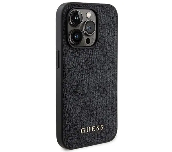 Guess Zestaw do iPhone 15 Pro + Powerbank 5000mAh MagSafe 4G Metal Logo Czarny