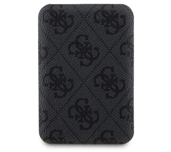 Guess Zestaw do iPhone 15 Pro + Powerbank 5000mAh MagSafe 4G Metal Logo Czarny