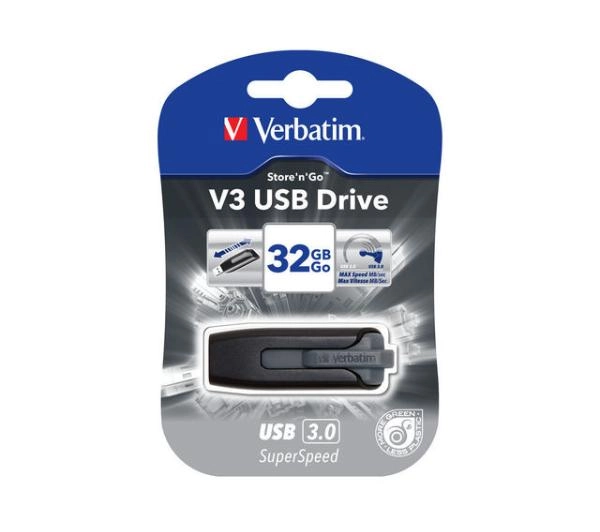 Verbatim Store 'n' Go V3 32GB USB 3.0 Czarny