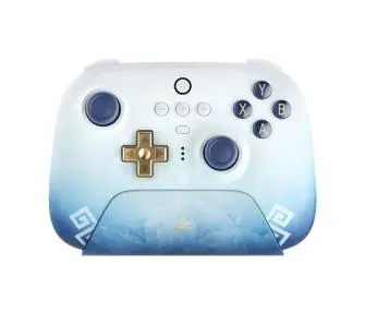 Pad 8BitDo Ultimate 2.4G Genshin Impact Edition do PC Android iOS Bezprzewodowy/Przewodowy Jasnoniebieski