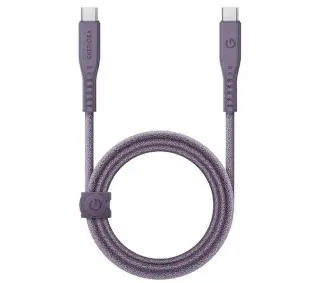 Energea Flow USB-C - USB-C 1,5m 240W 5A PD Fast Charge Fioletowy