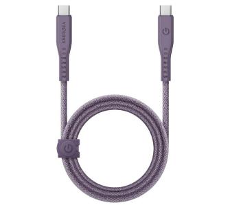 Kabel Energea Flow USB-C - USB-C 1,5m 240W 5A PD Fast Charge Fioletowy