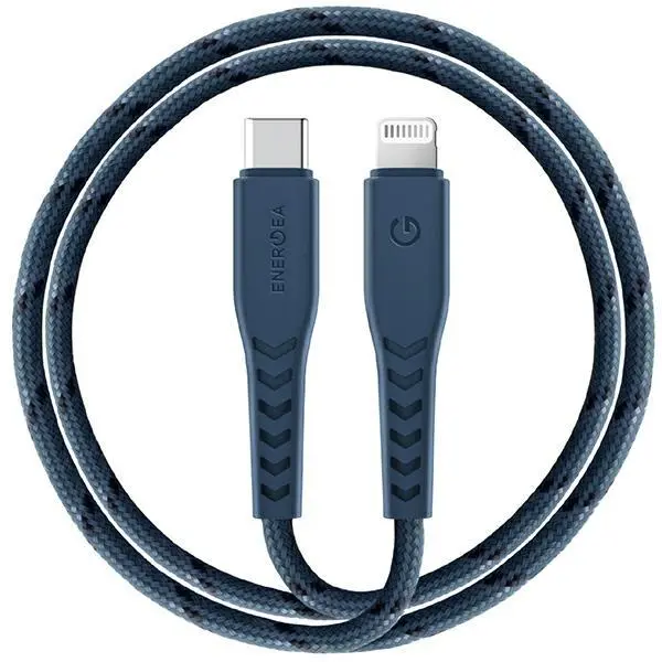 Kabel Energea Nyloflex USB-C do Lightning C94 MFI 1,5m Niebieski
