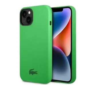 Etui Lacoste Silicone do iPhone 14 Plus Zielony