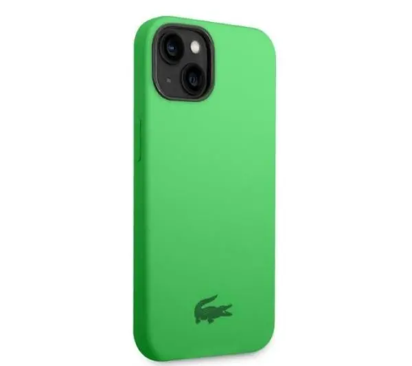 Lacoste Silicone do iPhone 14 Plus Zielony