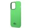 Etui Lacoste Silicone do iPhone 14 Pro Max Zielony