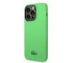 Etui Lacoste Silicone do iPhone 14 Pro Max Zielony