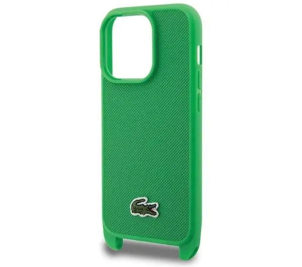 Lacoste LCHCP15XSPVCN Hardcase Iconic Petit Pique Crossbody do iPhone 15 Pro Max Zielony - TRZECI -55%, ALBO 5-TY ZA 1ZŁ