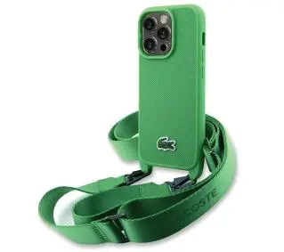Lacoste LCHCP15XSPVCN Hardcase Iconic Petit Pique Crossbody do iPhone 15 Pro Max Zielony - TRZECI -55%, ALBO 5-TY ZA 1ZŁ