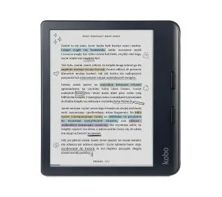 Kobo Libra Colour 7" 32GB WiFi Bluetooth Czarny - Kup na Raty - RRSO 0%