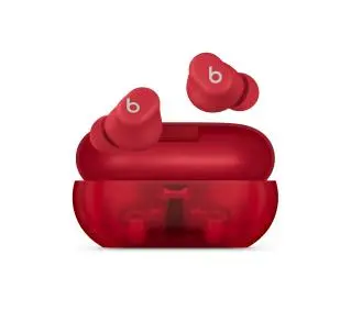 Beats Solo Buds Dokanałowe Bluetooth 5.3 Przezroczysta Czerwień - ⚡ BESTSELLERY ⚡