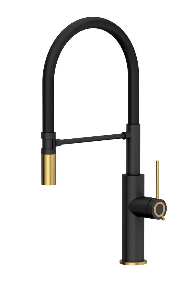 Bateria Quadron Gemma Q Line 3623501BLMPVDG1 Pure carbon/Złoty Stal szlachetna