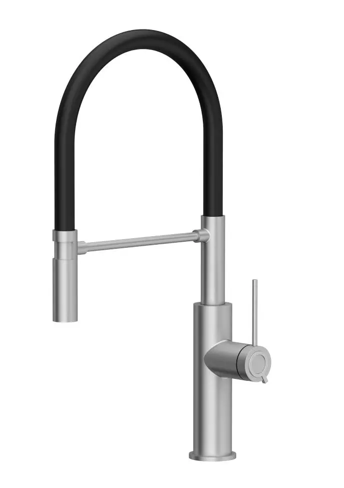 Bateria Quadron Gemma Q Line 3623501BSBL Czarny Stal szczotkowana