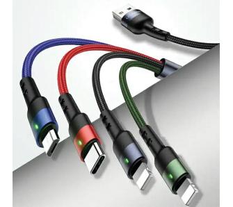 Kabel USAMS U26 4w1 USB-C SJ317USB01 1,2m Kolorowy