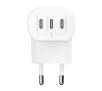 Ładowarka sieciowa Belkin 3x USB-C PowerDelivery 3.1 67W Biały